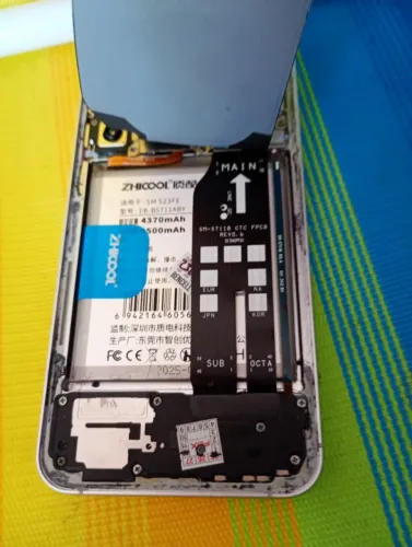 Samsung Galaxy S23 fe retirada de peças