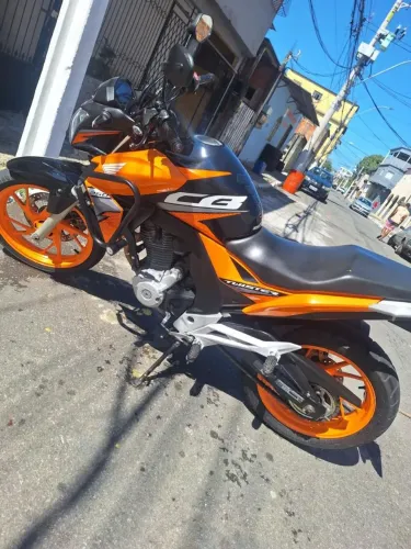 Vendo CB Twister 250F - Preta com laranja - Excelente estado