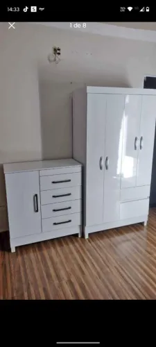 PROMOÇÃO QUARTO DE BEBÊ COM GUARDA ROUPA E CÔMODA NA CAIXA COM ENTREGA E MONTAGEM GRÁTIS 