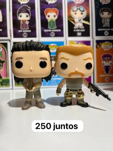 Funko pop The Walking Dead abraham e eugene 