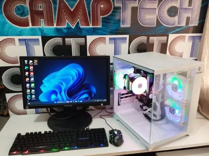 Pc Gamer, Ryzen 5 5600GT, 16gb Mem DDR4, Monitor 20 Pol *LEIAA *Parcelo*Entrego