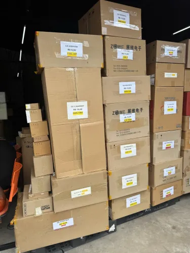 Caixa de papelão para mudança