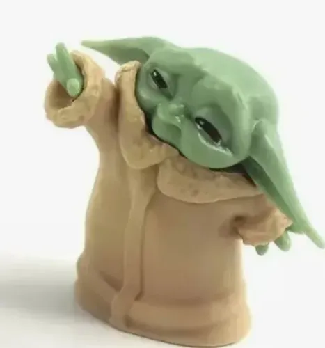 Escolha um dos 5 modelos do Bonecos Baby Yoda Action Figure Miniatura Colecionável
