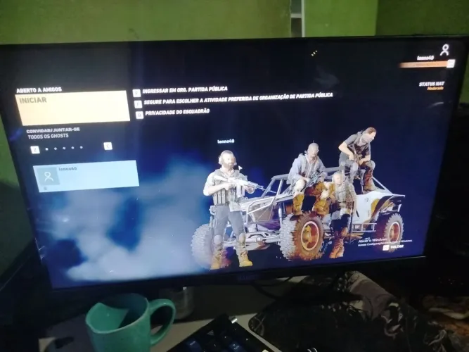 Vendo monitor gamer da mancer 24 polegadas