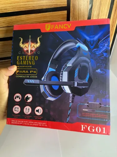 Fone de ouvido Headset Gamer Profissional para Ps4 FANCY FG01 an10