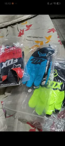 Luva ciclismo Fox dirtpawn zero na embalagem top