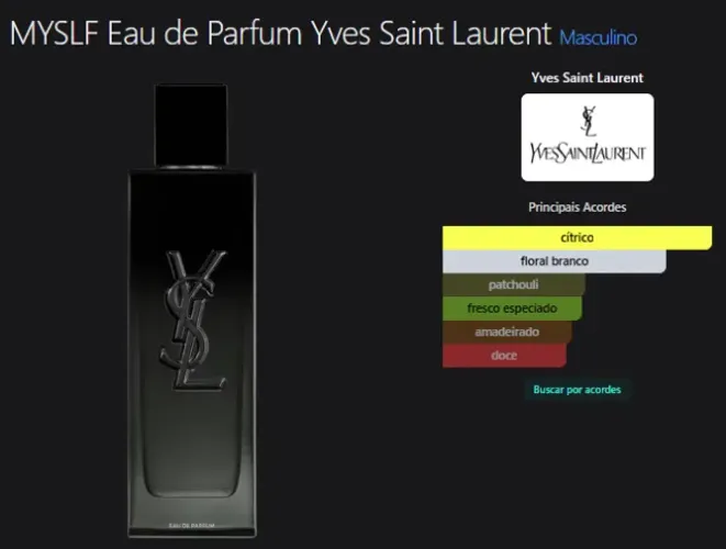 DECANT - MYSLF YSL, 5ML, Para outras volumetrias manda msg, combos melhoro o preço