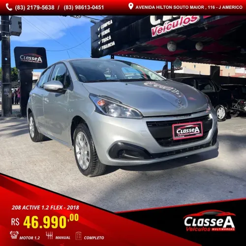 Peugeot 208 Active 1.2 Flex 12V 5P Mec. 2018