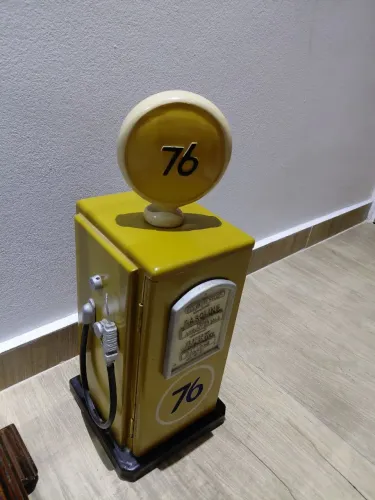 Bomba gasolina 76 antiga 