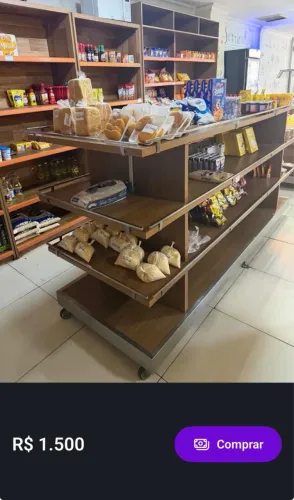 Vendo gôndola para padaria em geral 