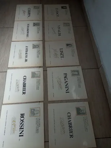  CD de vinil Grandes Compositores da música Universal 