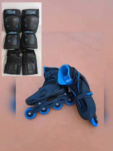 Patins Brink+ e protetor completo