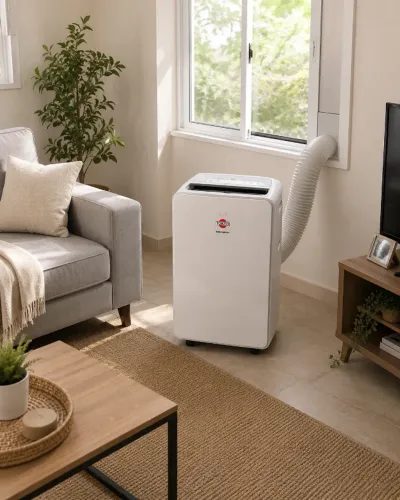 Ar-condicionado portátil PREMIUM 12.000 BTUs 220V Frio e Quente ? Tokyo Xperience