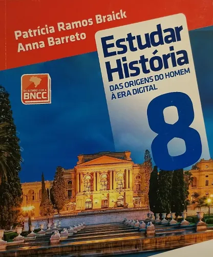 Livro Estudar História: das origens do homem à era digital 8