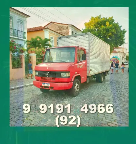 FRETE BAU EM CIDADE NOVA-NOVA CIDADE-ALVORADA-ADRIANOPOLIS-CENTRO-ALEIXO-SAO JORGE-TARUMA