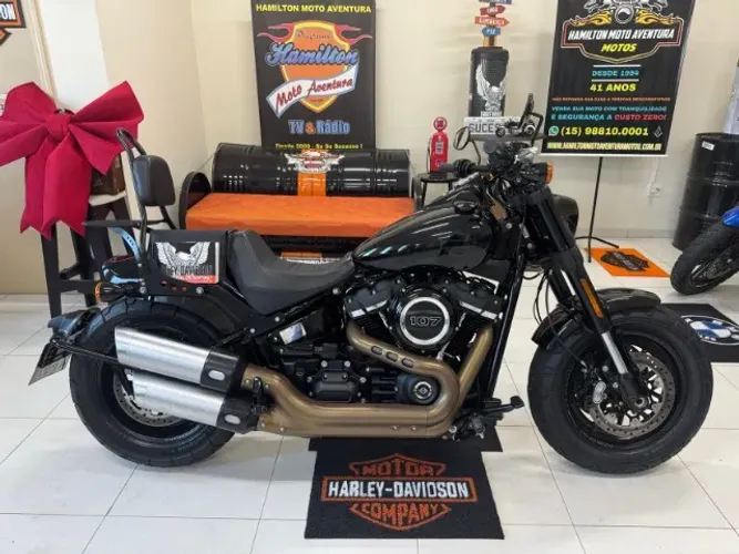 Harley Davidson Fat Bob 107 2020 - 8.000 Km reais !