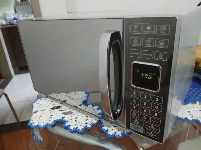 Micro-ondas espelhado philco 25 litros