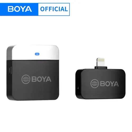 MICROFONE BOYA PROFISSIONAL IPHONE 14 13 12 11 X
