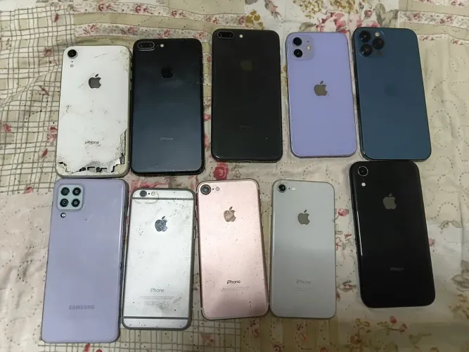 Vendo celulares Apple para doação de peças