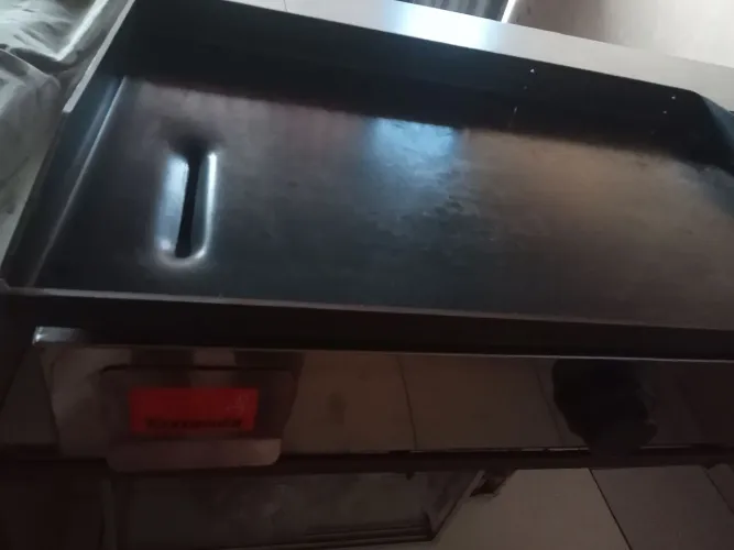Chapa de hambúrguer profissional 