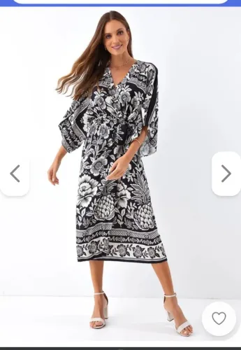 Vestido Midi Jardim Romance- Farm P
