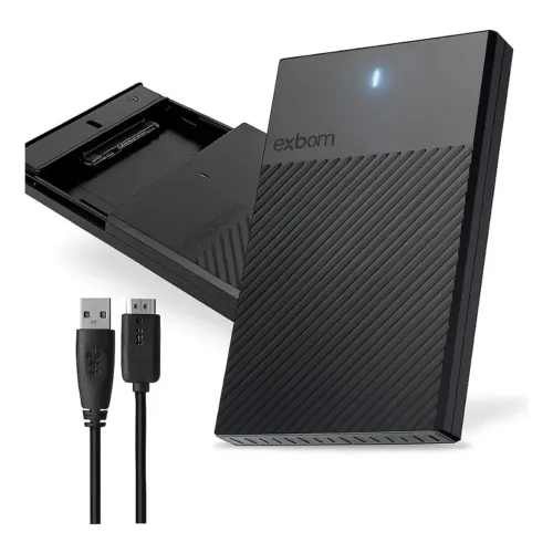 Case 3.0 USB Sata e SSD 2,5"