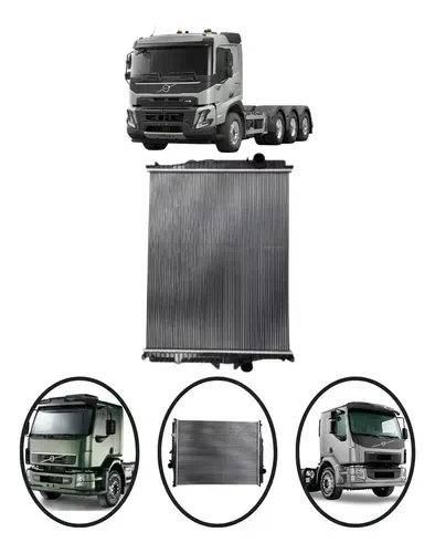 radiador VOLVO FM, FMX, EURO 5, EURO 6, COLMÉIA 945 X 725 X 52 MM, SL.