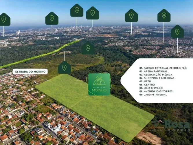 Terreno para venda ALTOS DO COXIPÓ Cuiabá