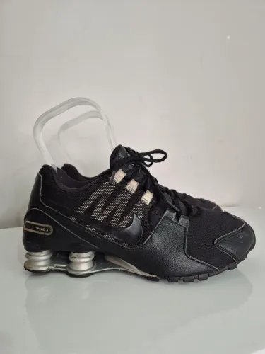 Tênis Relíquia Nike shox preto masculino 38