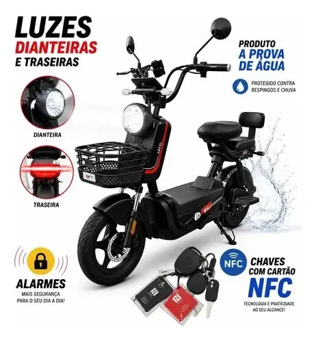 Scooter Elétrica Panda J10 800w