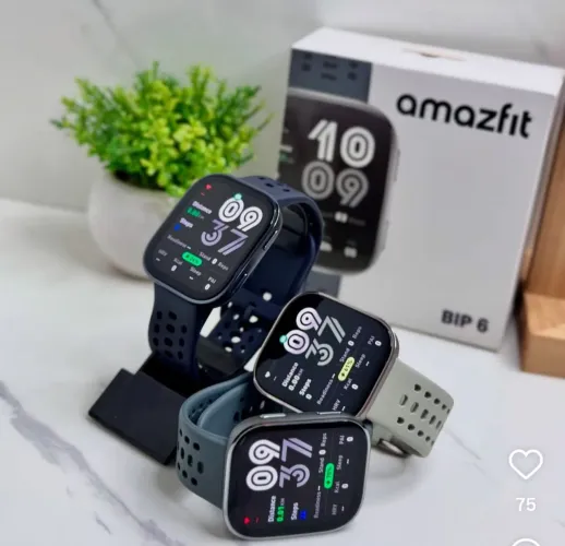 Smartwatch Xiaomi Amazfit Bip 6 - novo e lacrado