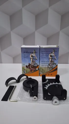 Suporte de celular para moto/ Bicicleta - Aluminio