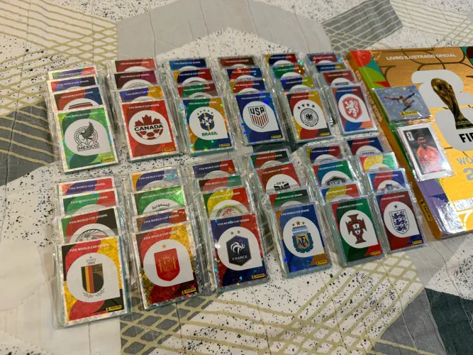 Kit completo - Figurinhas Copa 2026 - Completo para colar