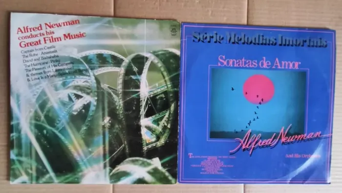 LP Sonatas de Amor - Alfred Newman (edição limitada) + Conducts His Great Film Music