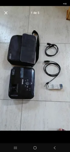 Projetor epson powerlite s12+