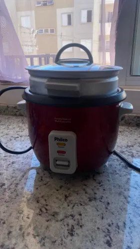 Vendo panela elétrica de arroz com suporte para vapor