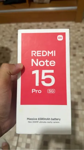 Celular Xiaomi Redmi note 15 pro 5g 256gb na caixa com nota fiscal