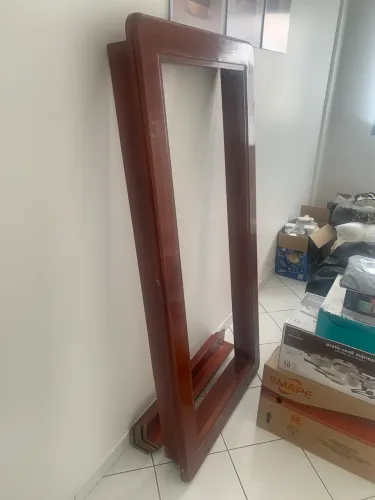 Mesa sem o vidro