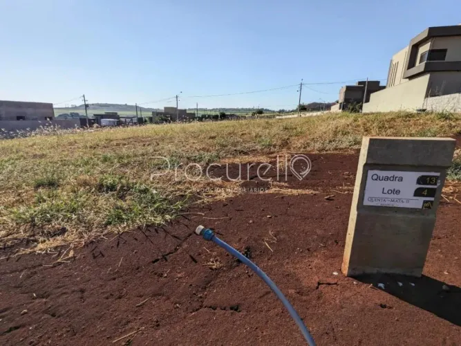 TERRENO CONDOMÍNIO 255,12 m²- RECREIO ANHANGUERA RESIDENCIAL PARA VENDA EM RIBEIRÃO PRETO