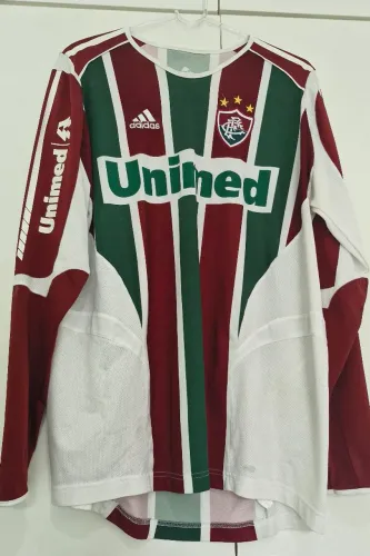 Camisa manga comprida Fluminense 2005 em PERFEITO estado