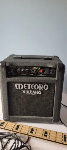 Contrabaixo STRIMBERG JBS50+CUBO METEORO VULCANO+CABO SANTO ÂNGELO