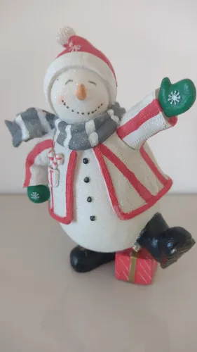 Enfeite de Natal em resina