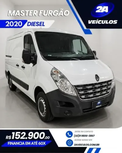 Renault Master 2.3 DCI Chassi 16V Diesel 2020