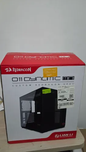 Gabinete Redeagon x Lian li 011 Dynamic Mini