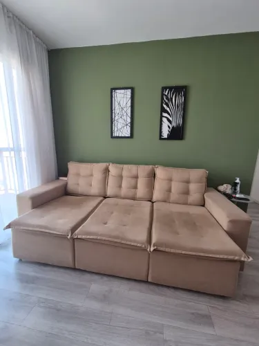 Sofá Retrátil 3 Lugares
