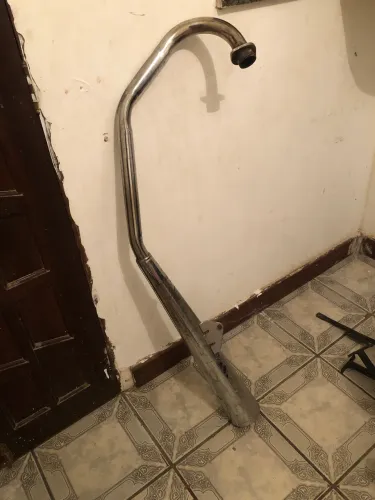 Descarga escapamento polimet estralador da 160 no preço chama