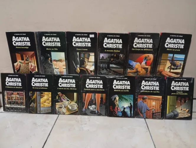Kit coleção 13 livros agatha Christie edições altaya record