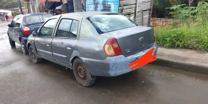 Renault Clio Sed. Authentique Hi-flex 1.0 16V 4P 2007