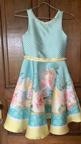 Vestido infantil petit cherie 8 anos