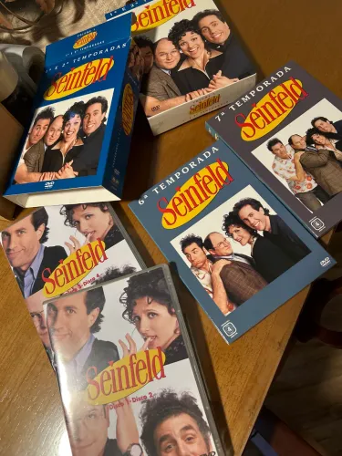 Coleção DVDs Seinfeod Temporadas 1, 2, 6 e 7